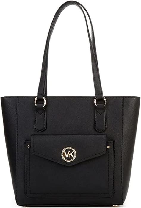 Michael Michael Kors Joey Medium Pocket Tote Bag, Black